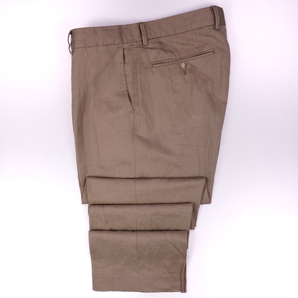 Polo Ralph Lauren Linen Blend Pants 35x30 Tan Beig